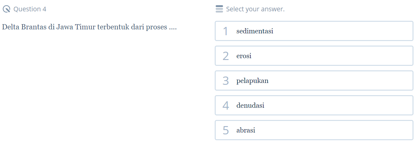 Contoh Soal Hidrosfer Nomor 1