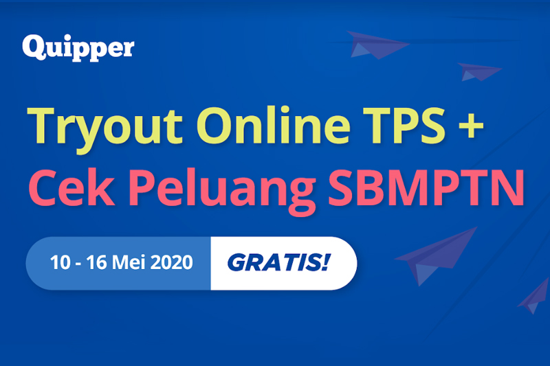 Tryout Online TPS & Cek Peluang SBMPTN