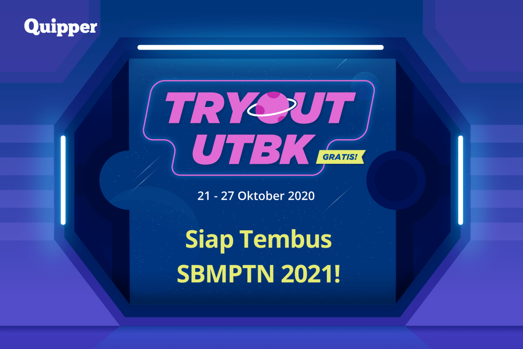 Tryout UTBK 2021 GRATIS dari Quipper!
