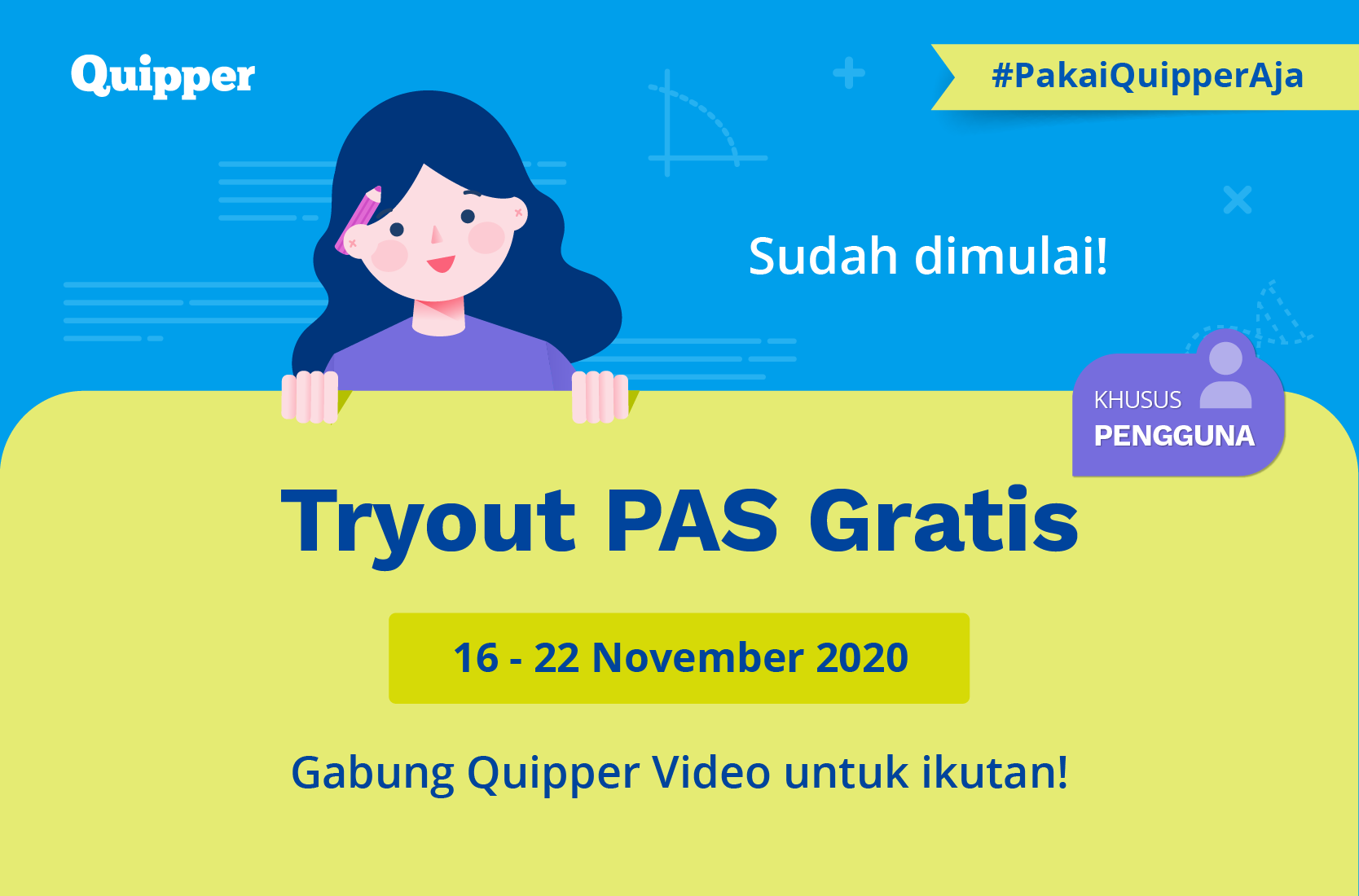 Tryout Online Gratis PAS 2021