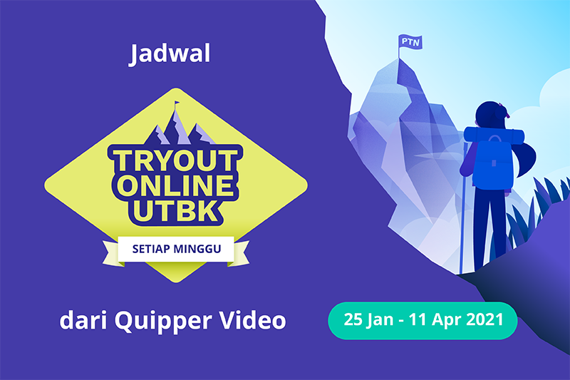 jadwal Tryout Online UTBK SBMPTN 2021