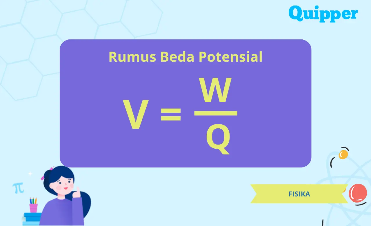 Materi Fisikia Rumus Beda Potensial
